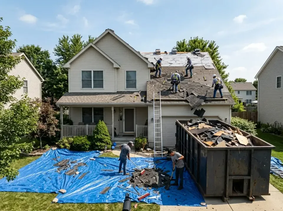roof-replacement-debris-remova-004 — frequently asked questions, Cheapest Dumpster Rentals in Asbury Lake, FL